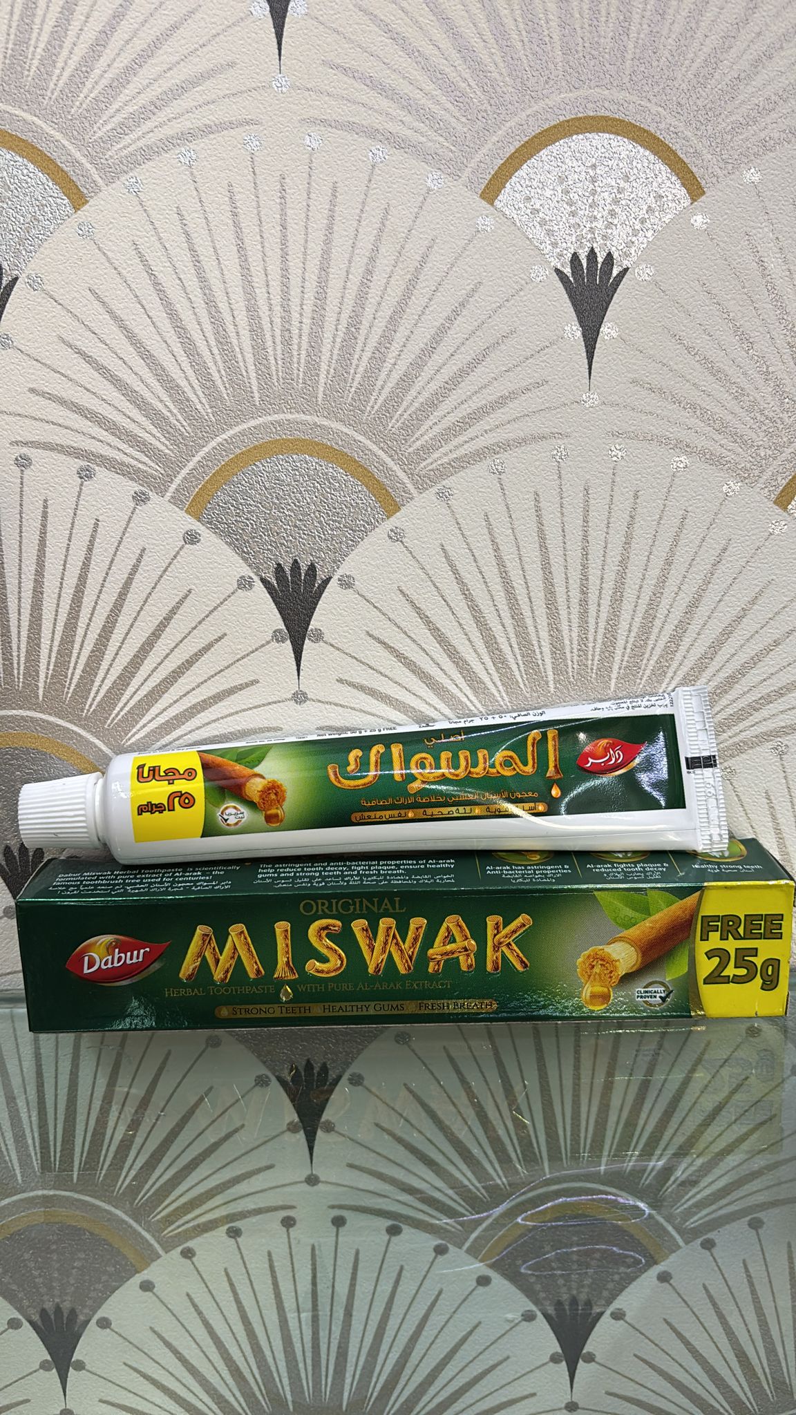 Pasta dental miswak dabur