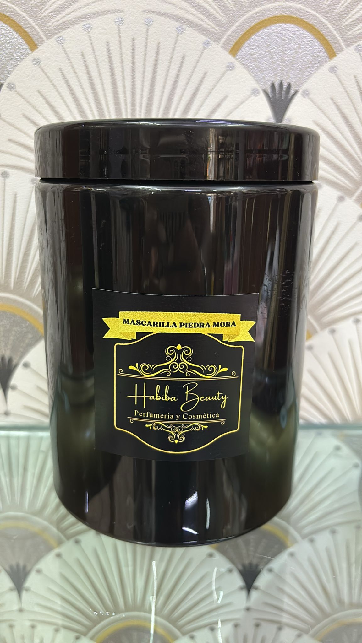 Mascarilla Piedra Mora Habiba Beauty incoloro